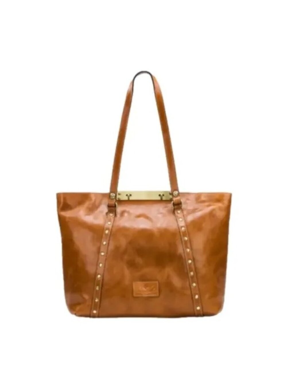 Patricia Nash P29701 Benvenuto Leather Tote Bag Purse, Tan